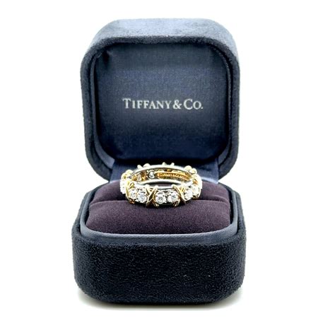 tiffany sixteen stone ring replica|tiffany schlumberger ring 16 diamond.